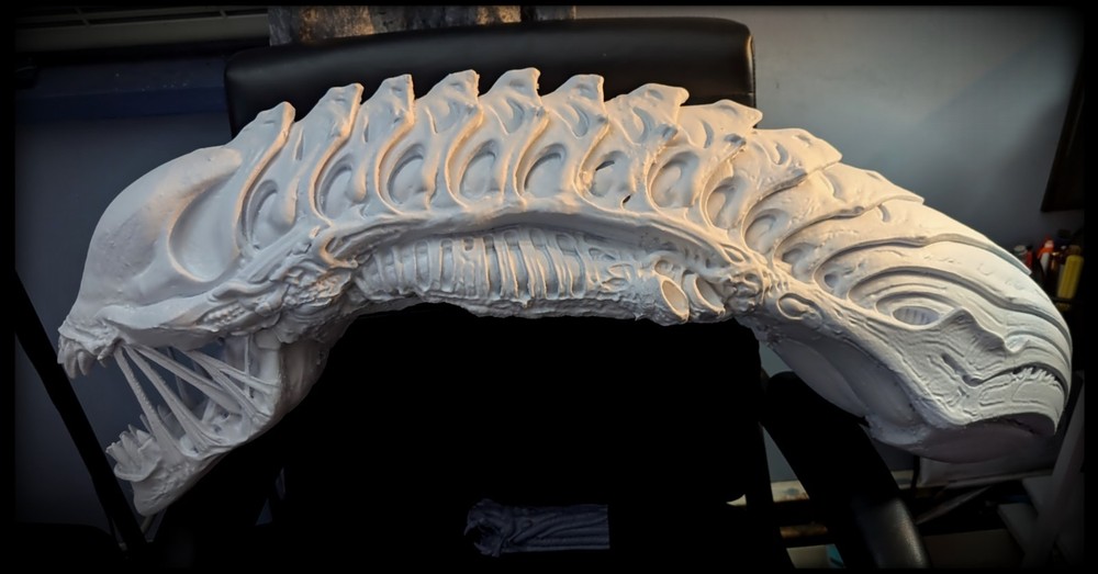 Avpr Warrior Alien Head Prop Replica 1.1 Scale Limited