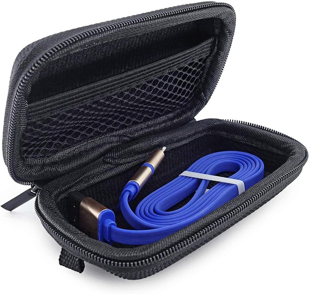 USB Flash Drive Case Bag, EVA Shockproof, Pressure Proof and Waterproof Black
