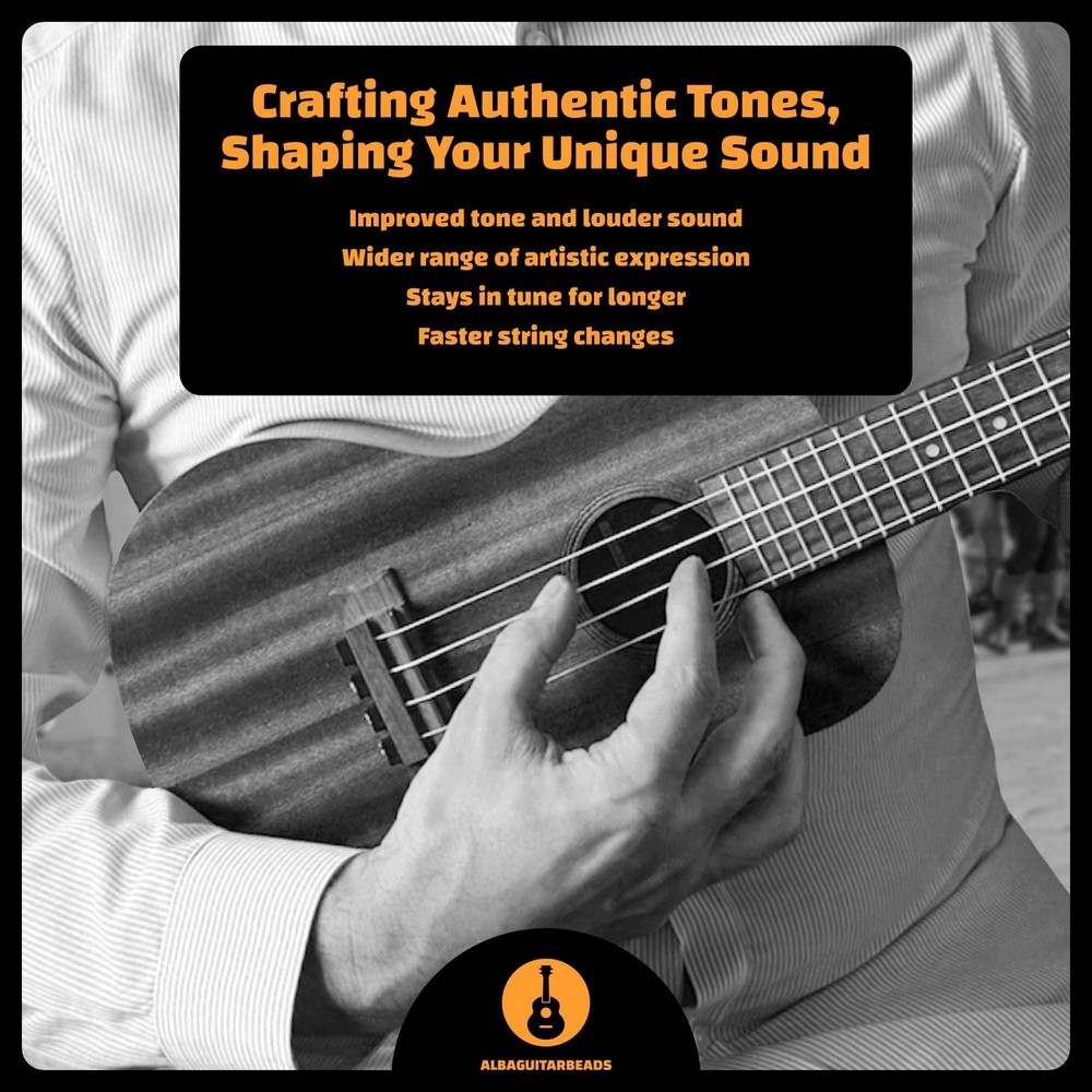 in Brown gloss for Ukulele, for Nylon Ukulele Strings