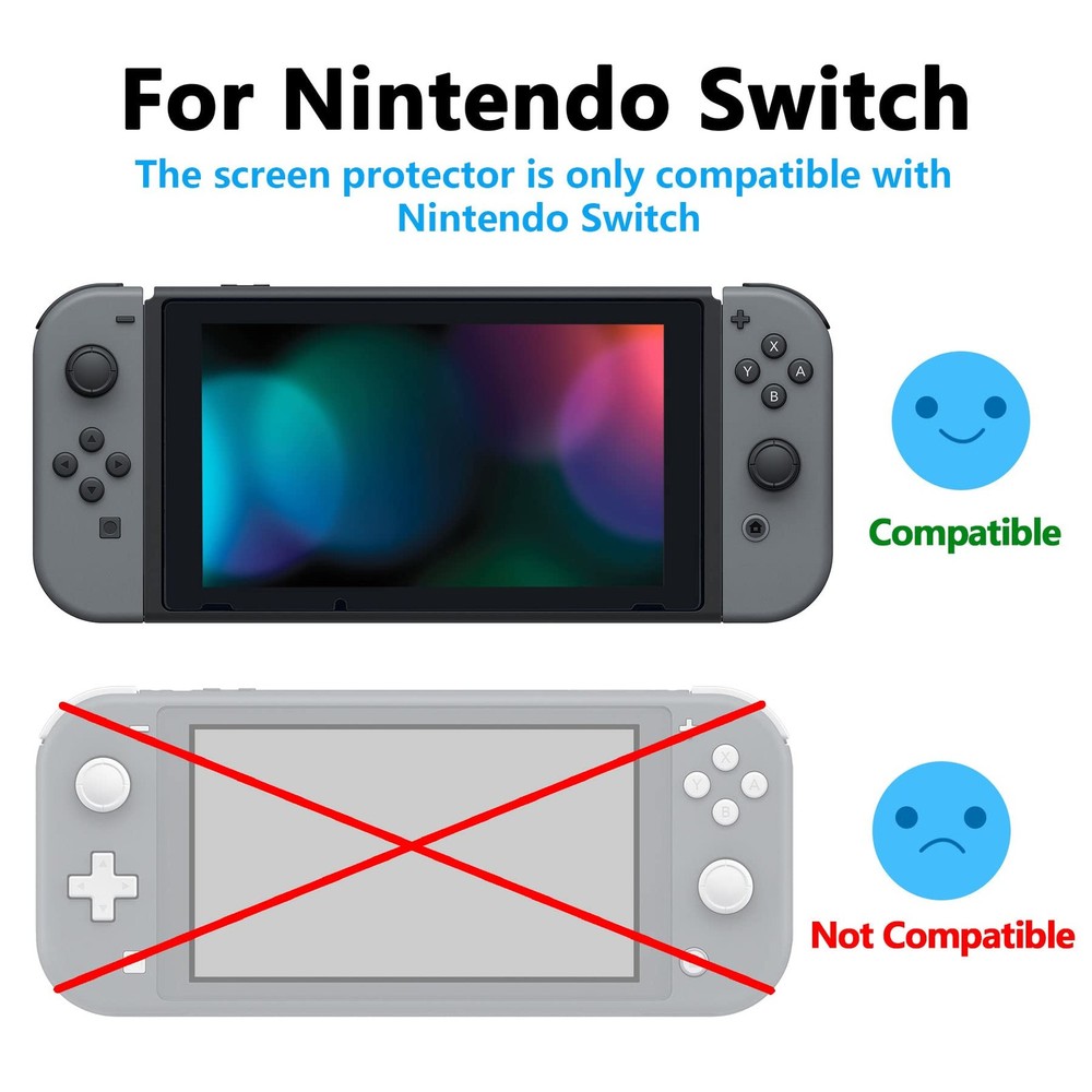 switch protective film misty green