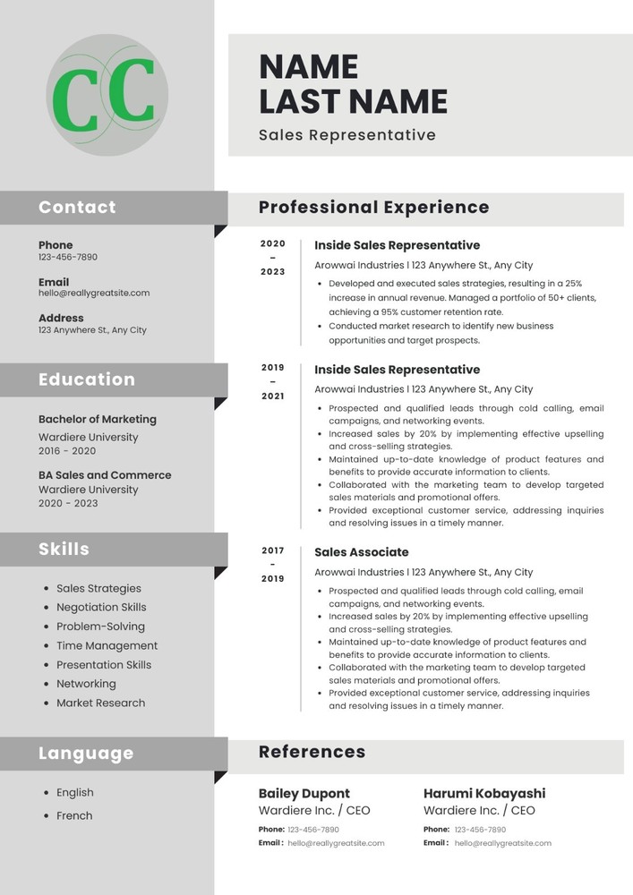 Modern Resume Template Bundle | 11 Editable Canva/PDF/PPTX Templates | CV