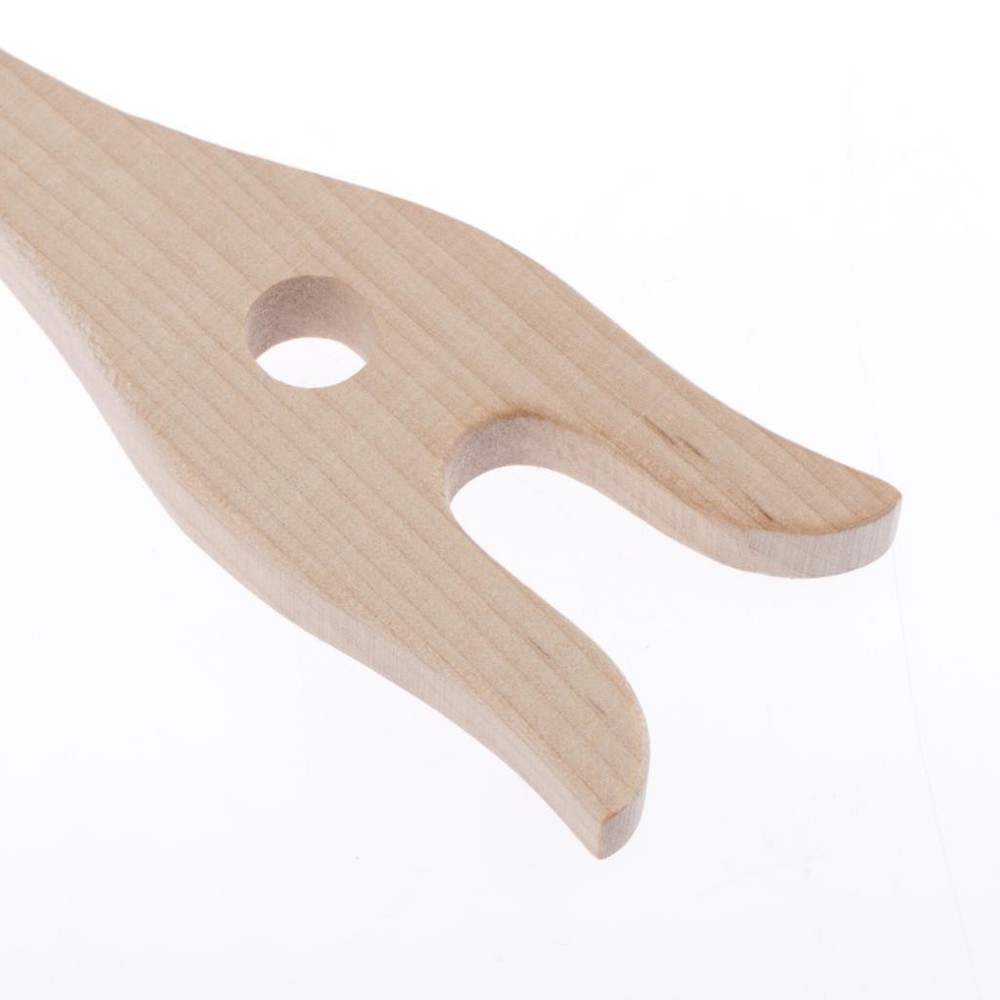 Lucet Wooden Knitting Fork Tool 2 Pieces for Making Ropes,