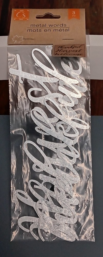 Crafter's Square Metal Words