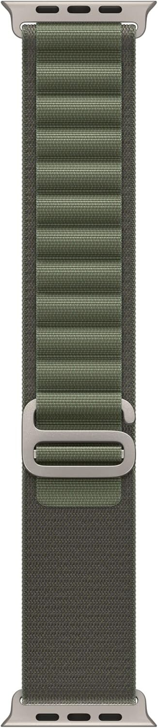 NEW OEM - Apple Watch Band Alpine Loop (49mm) Ultra/Ultra 2 Green - Medium