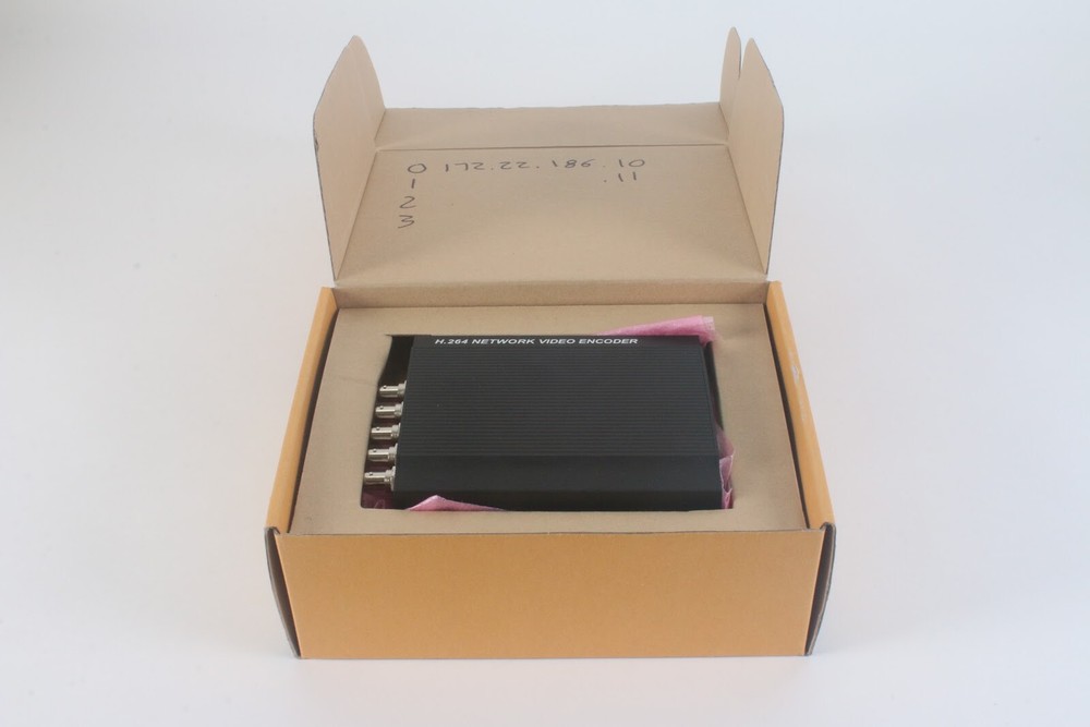 Impath Network i5404-E H.264 Network Video Encoder - New Open Box