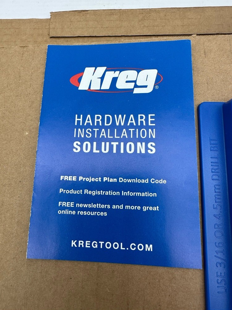 KREG KHI-PULL Cabinet Hardware Jig 1 pc