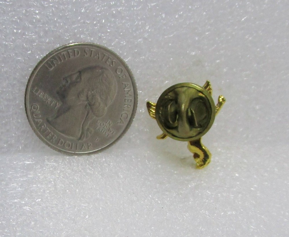 Gold Tone Angel Pin