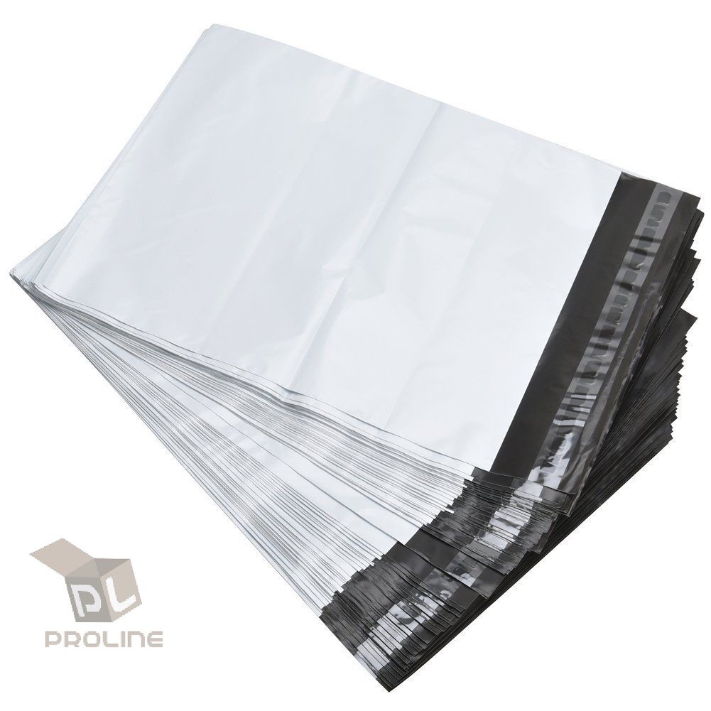 100 12x15.5 Poly Mailers Self Sealing Shipping Envelopes Plastic Bags 2.5 Mil
