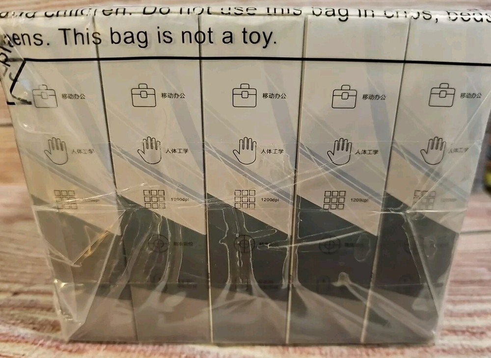 10x Bluetooth Wireless Mouse Thin For Laptop Universal Rechargeable Intelligent