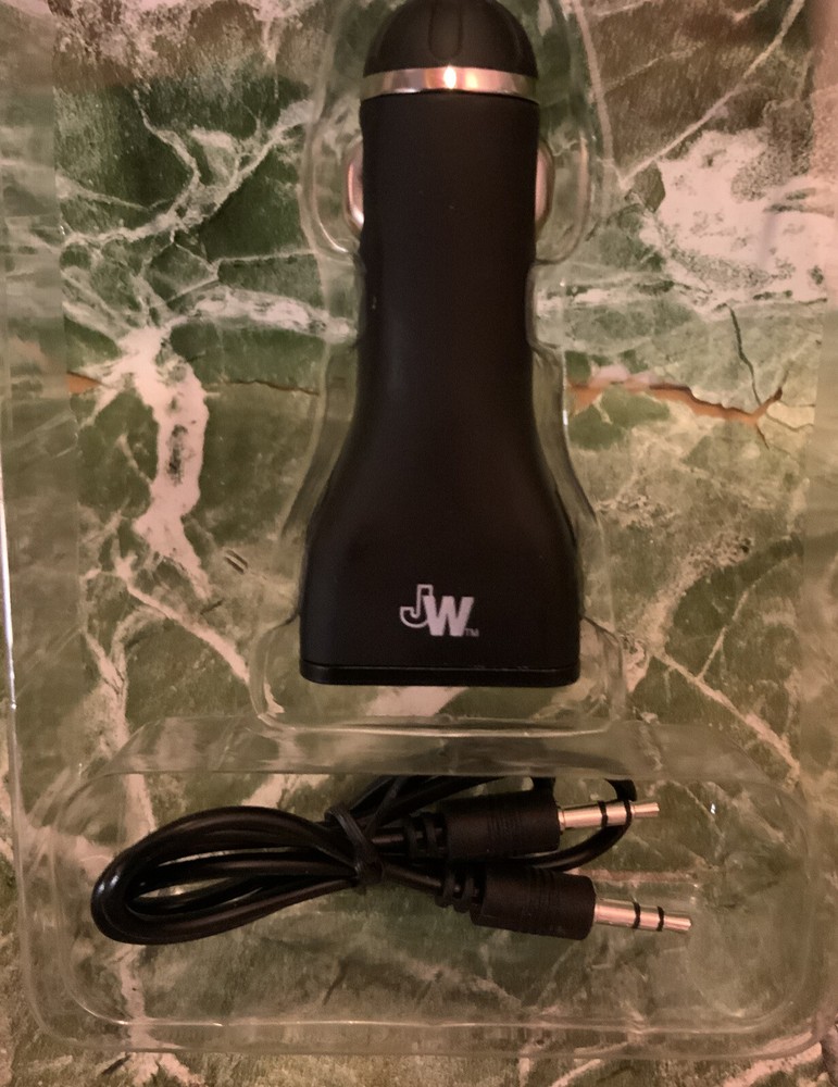 🌎 Just Wireless FM Transmittr USB Car Charger- No Box ‼️