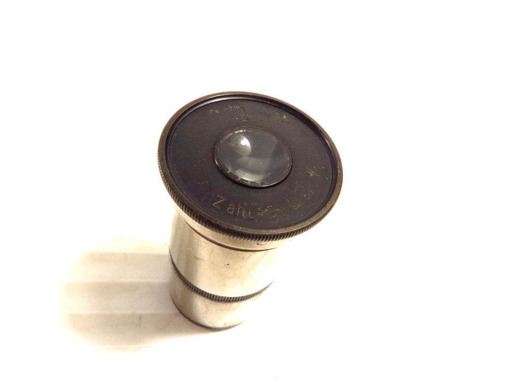 ANTIQUE ERNST LEITZ EYEPIECE 2X OCULAR MICROSCOPE PART