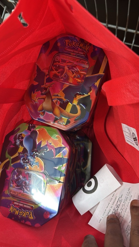 Pokémon Charizard Tins X nd Y