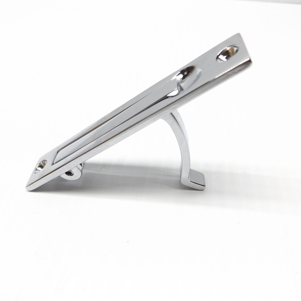 (1) BALDWIN 0465-260 EDGE PULL IN POLISHED CHROME