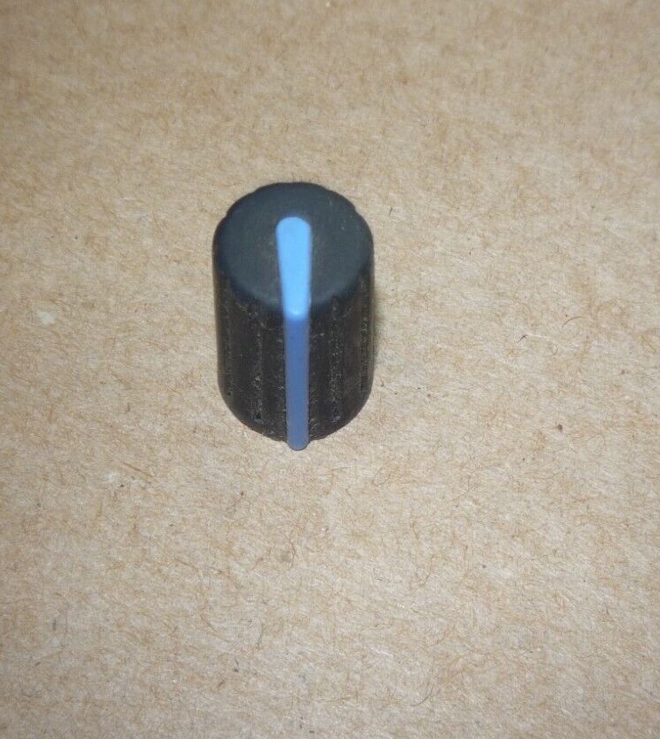 EV M2 Mixing Console Electro Voice - ONE ORIGINAL BLUE STRIPPED KNOB