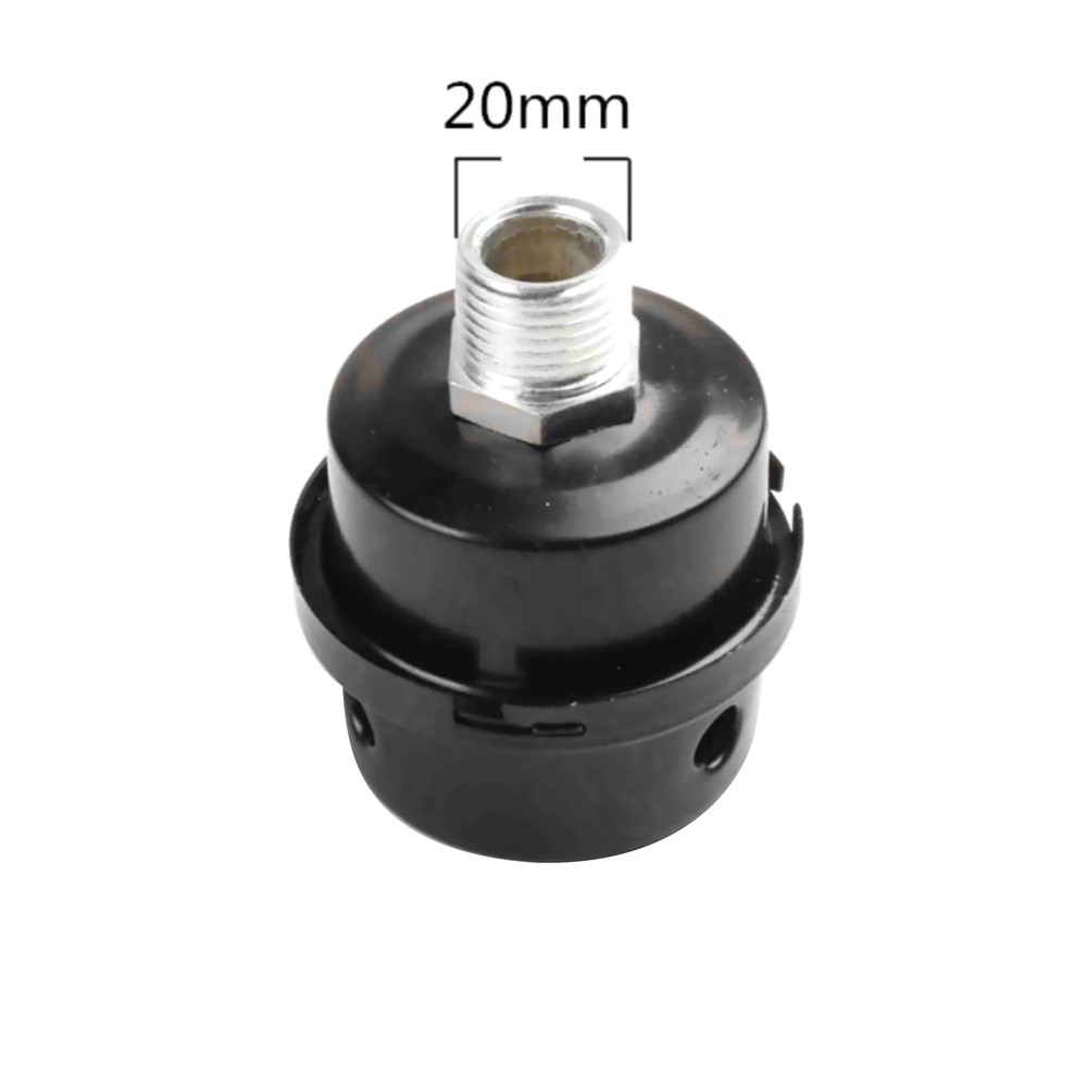 2Pcs Compressor Air Intake Filter 1/2" 20MM Paper For Air Compressor Replacement