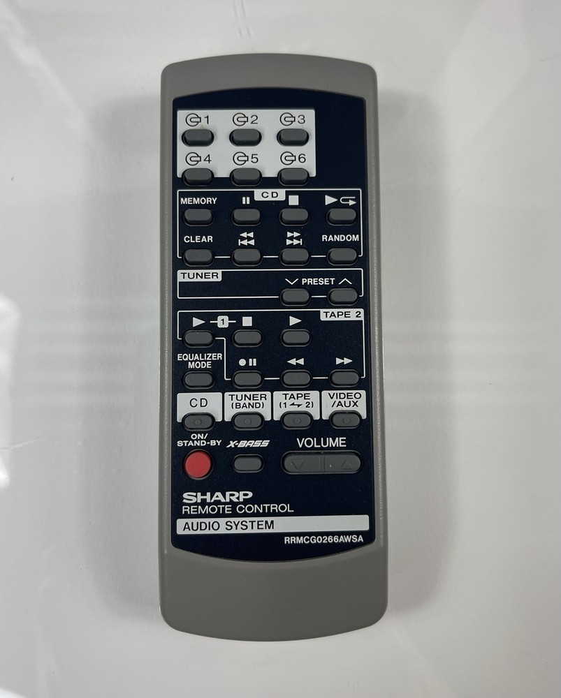 Sharp CD-BA3100 200W 6-Disc CD Changer Mini System