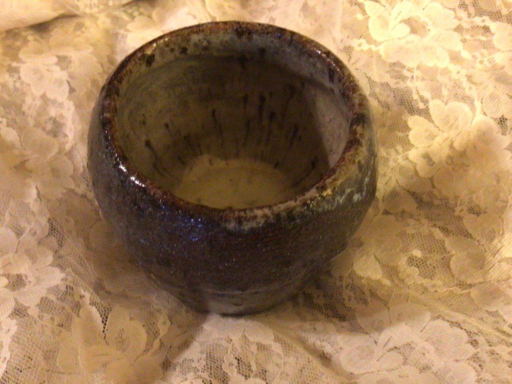 Pottery Lava Style Rustic Tea Bowl