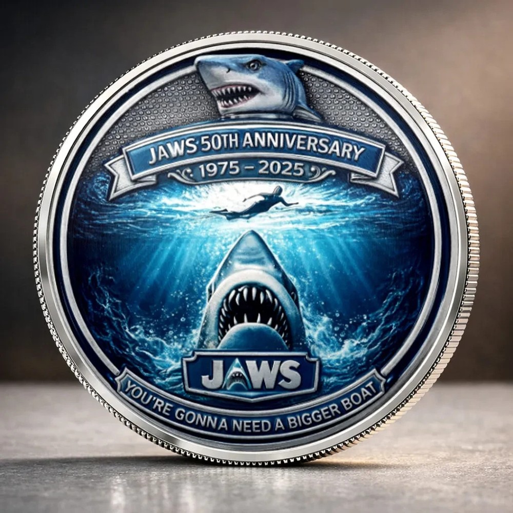 Jaws 50th Anniversary Commemorative Coin