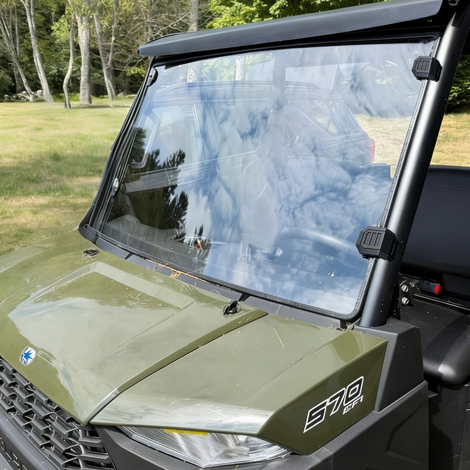 Front Windshield PC For Polaris Ranger SP 570 2022-2026/ Midsize 570 500 EV ETX