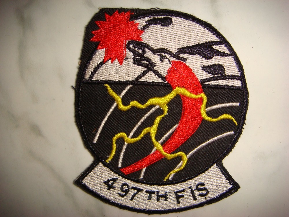 US 497th FIGHTER INTERCEPTOR SQUADRON, VIETNAM WAR PATCH