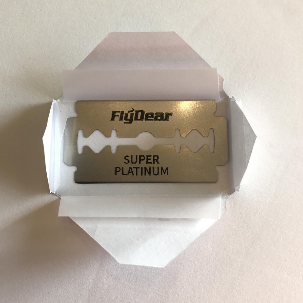 5 FLYDEAR Super Platinum Double Edge Razor Blades