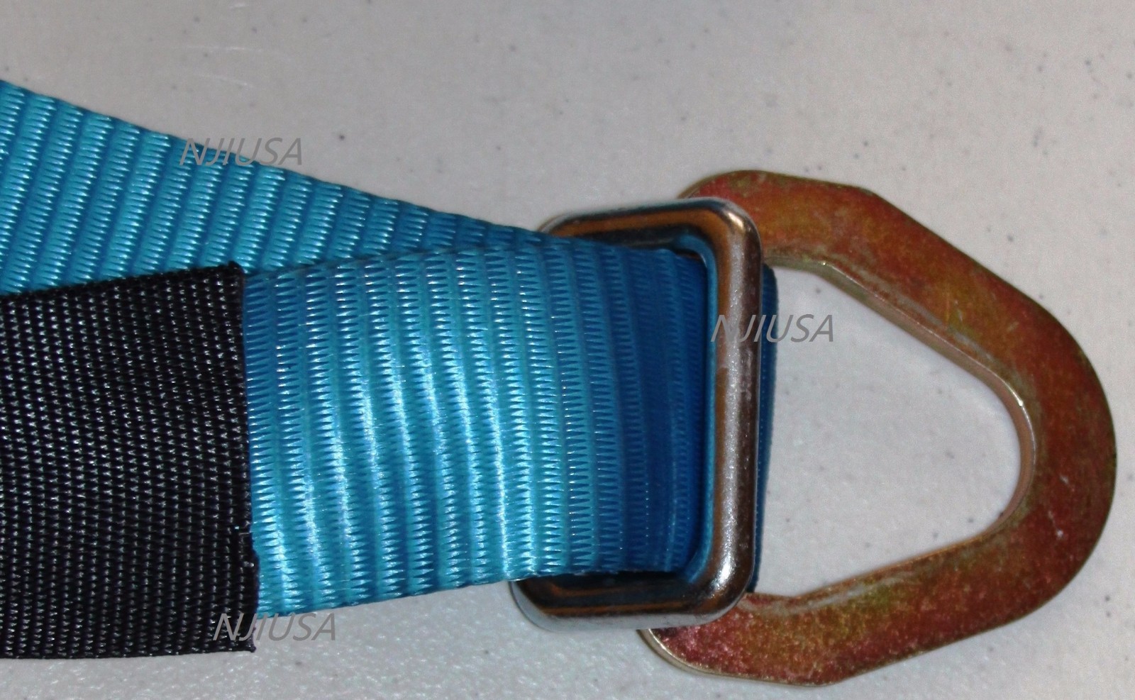 4x Axle Straps Race Car Trailer Hauler Ratchet Tie Down Strap Towing Tow BLUE