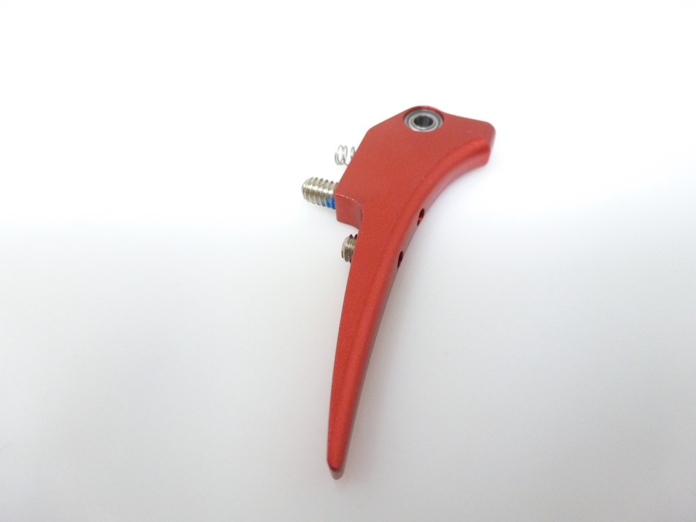 MINT MACDEV DRONE 2 BALL BEARING ROLLER TRIGGER DUST RED PAINTBALL