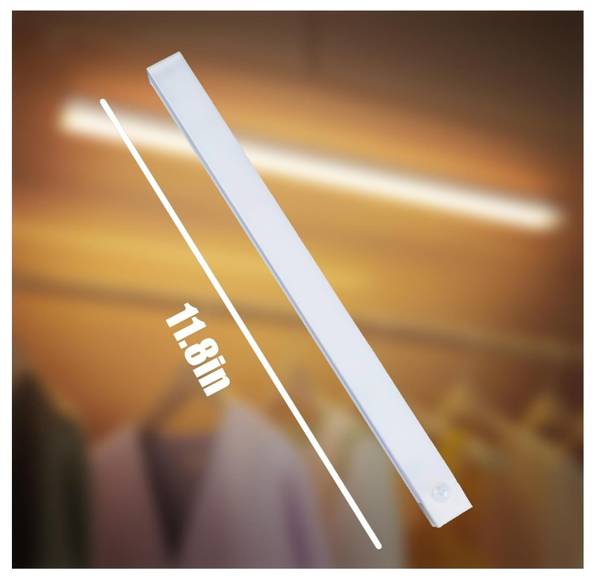 Under Cabinet Lighting Rechargeable Night Light Motion Sensor Night Light Closet