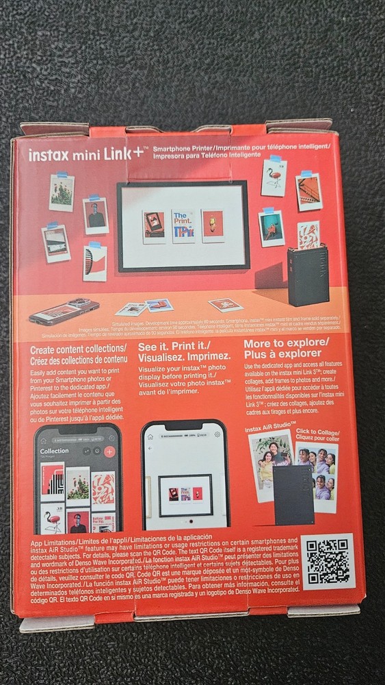 New Release - Fujifilm Instax mini Link+ Smartphone Printer