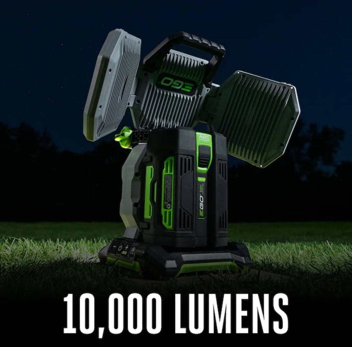 ✅New EGO✅ LT1000 56V Cordless Portable Area Light 10,000 Lumens Tool Only