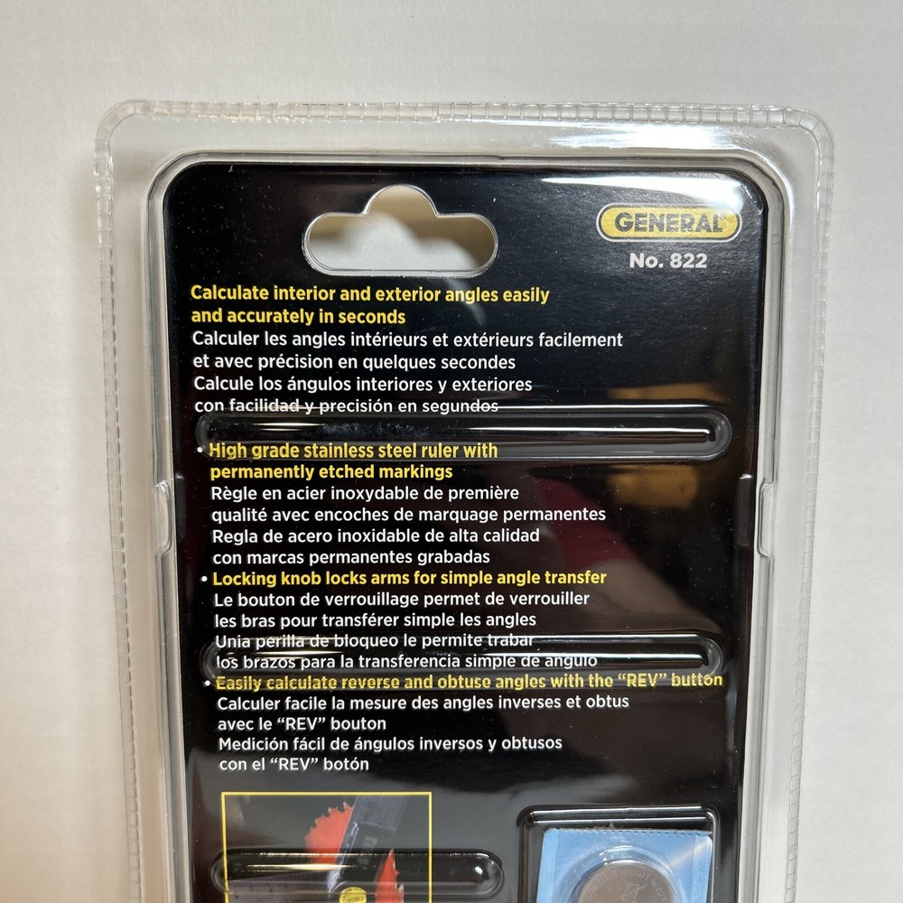 General Tools Pro Angle 2, Digital Angle Finder, 5" Size,