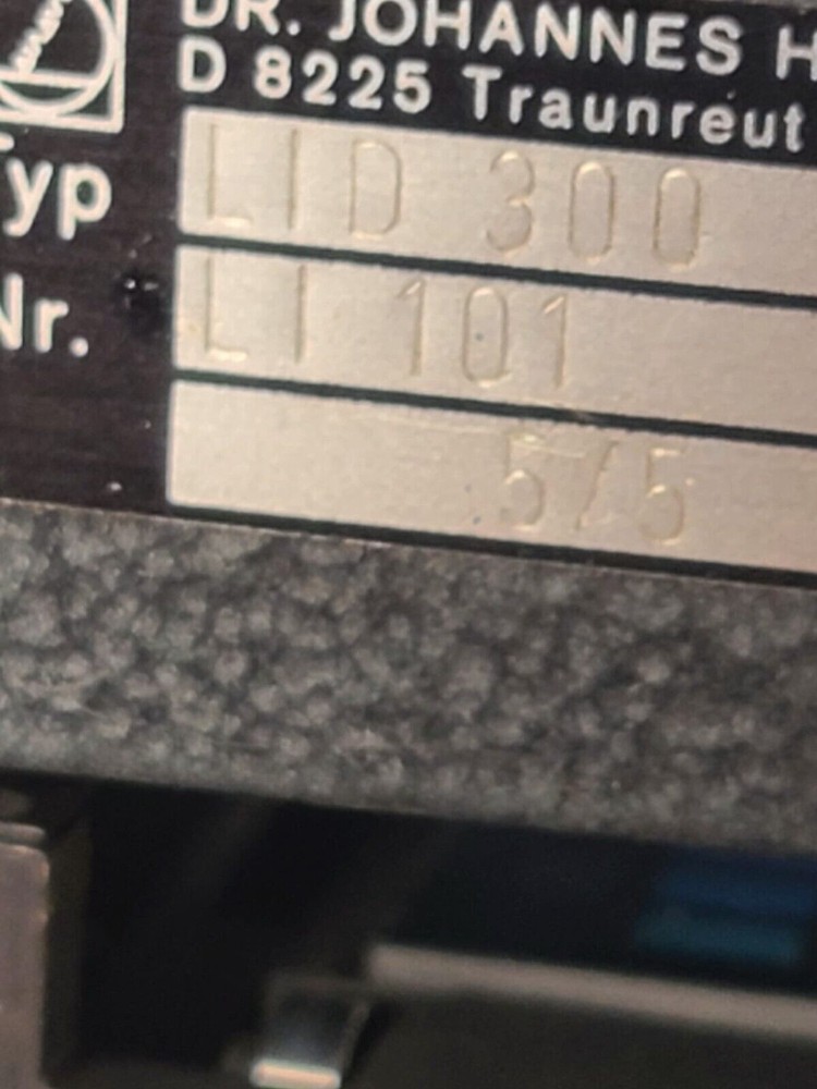 Heidenhain Linear Scale Measuring Optical Encoder LID 300 LI 101 5/5