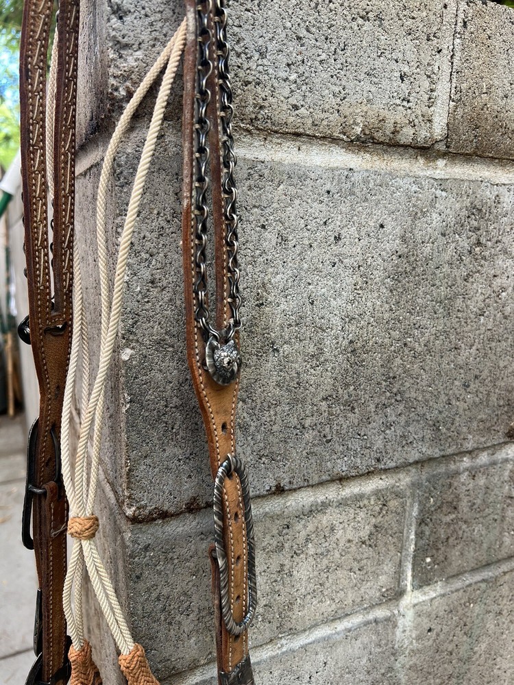 Sterling silver Owl bridle