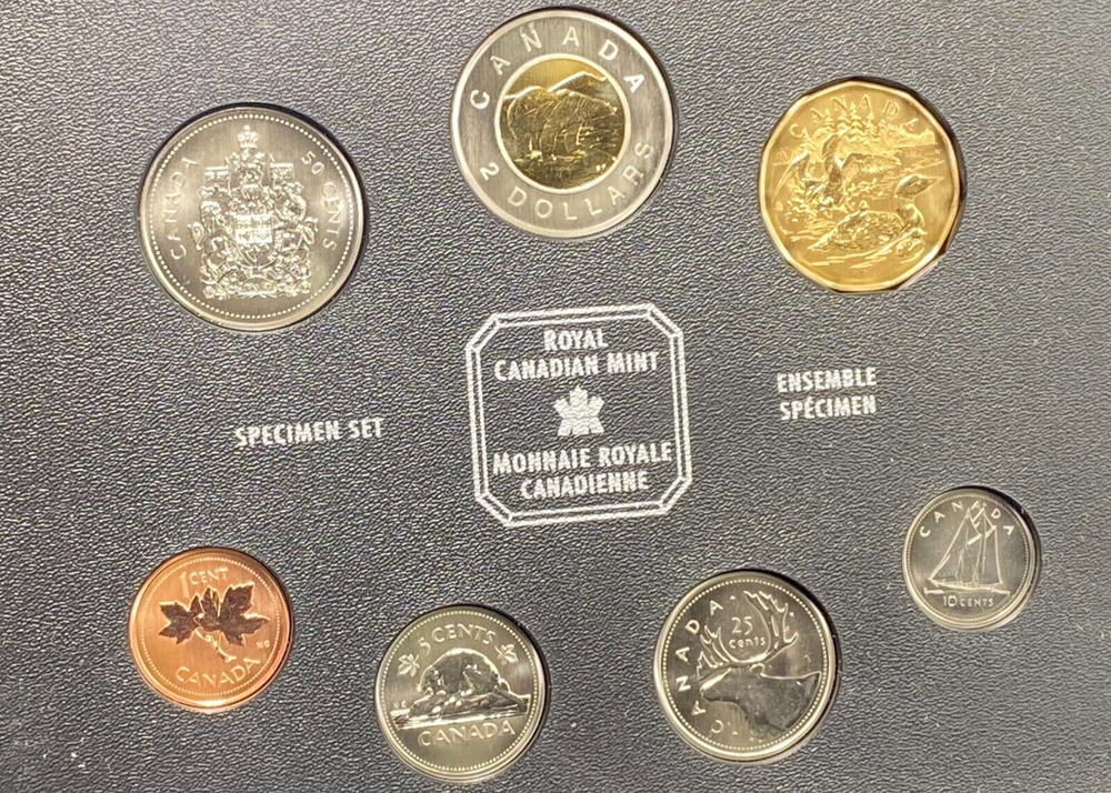 2002 ROYAL CANADIAN MINT SPECIMEN SET UNCIRCULATED MINT SET