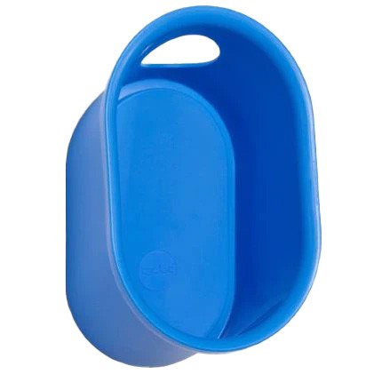 Cycloc Loop Wall Mounted Bike Gear Organizer | Durable Blue Polypropylene