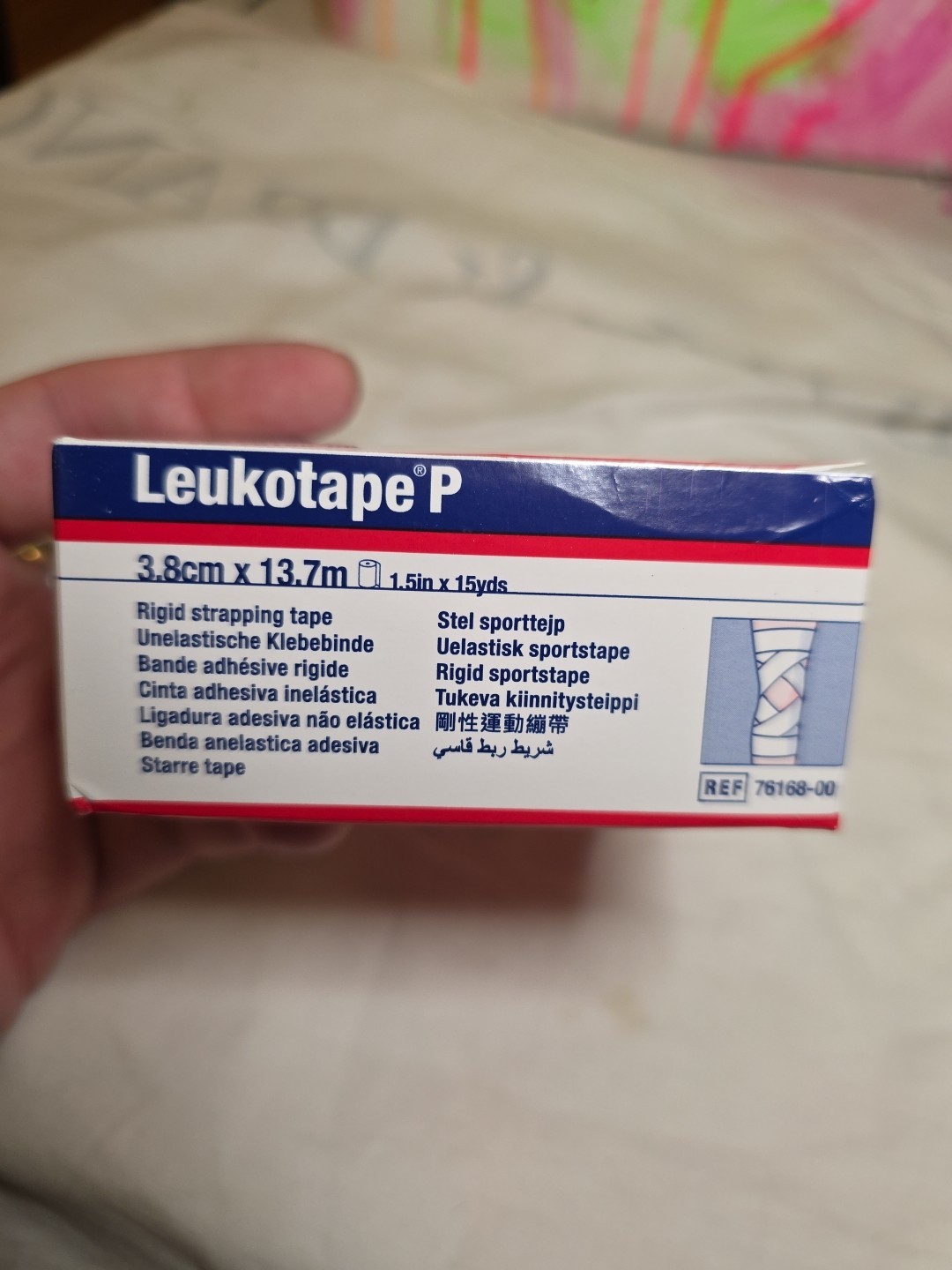 BSN 76168 Leukotape P Sports Tape 1.5" x 15 Yds - New Box