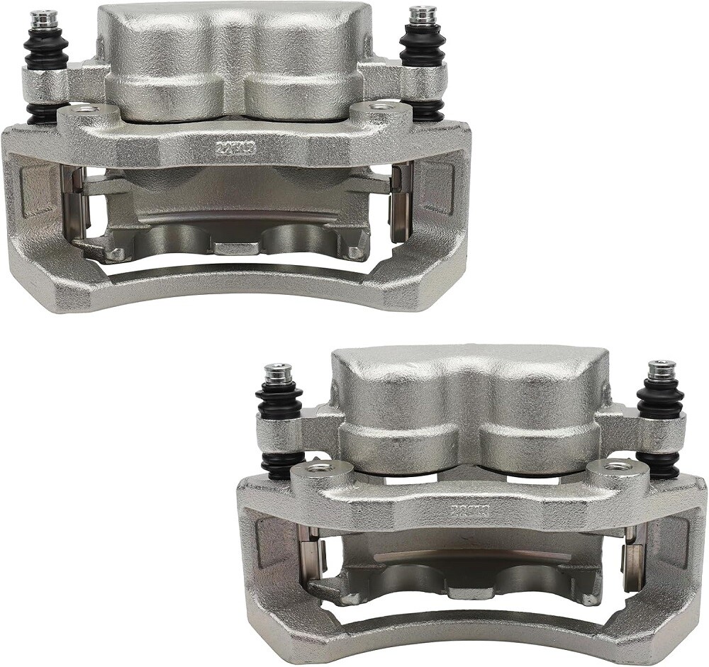 Pair Front Left Right Disc Brake Calipers w/ Bracket for Dodge Ram 1500 Durango