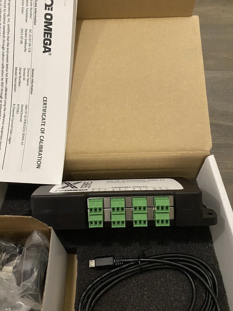 Omega 8 channel Data Logger