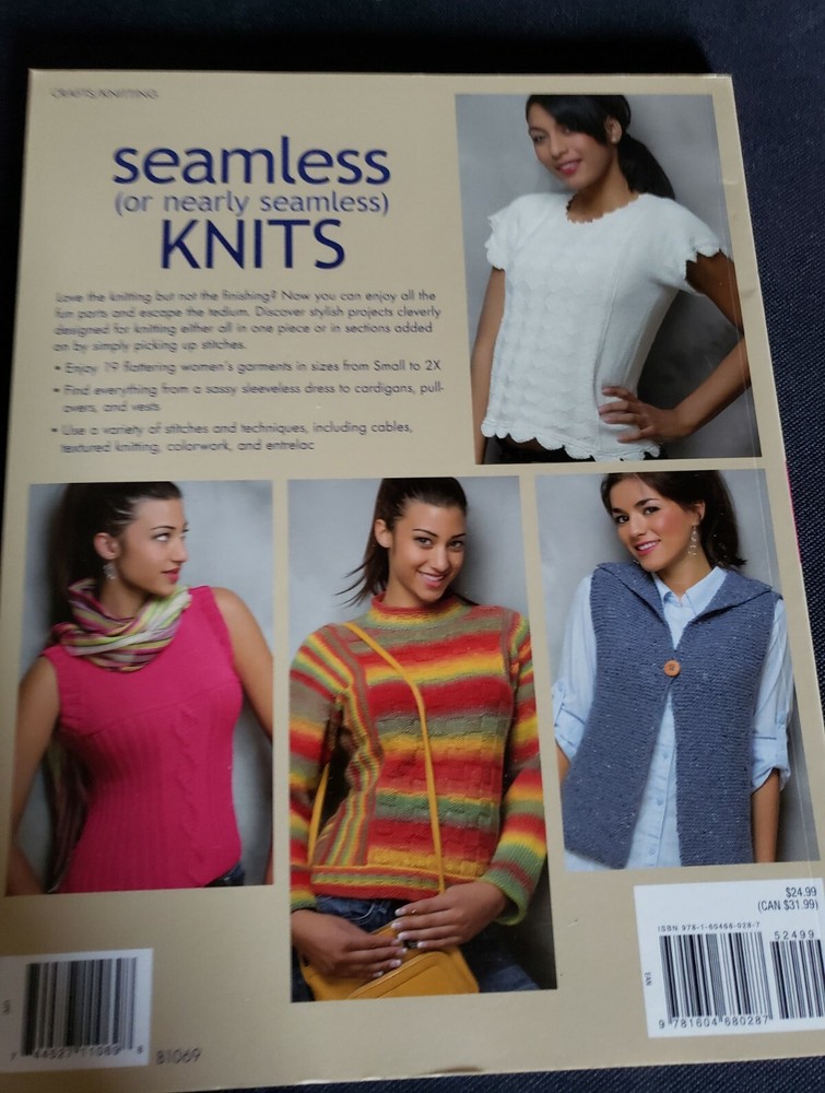 Seamless Knits By Andre Knight Bow 19 Patterns Small To 2x