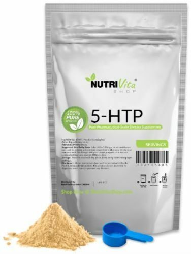 100% PURE 5-HTP Powder Anti-Depressant Mood Enhancer USP GRADE ORGANIC SOURCED