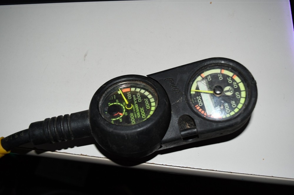 US Divers Dive Computer Console Regulator Octopus Untested As Is 516a2