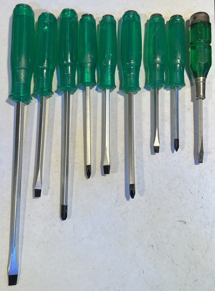 9 Mechanic Screwdrivers