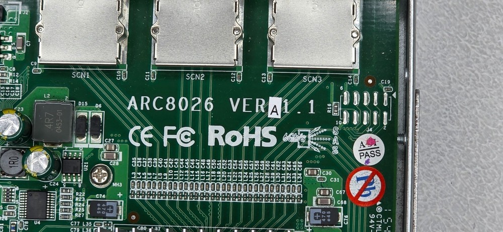 Areca ARC-8026 VER A 1.1 SAS Expander Card Controller Module