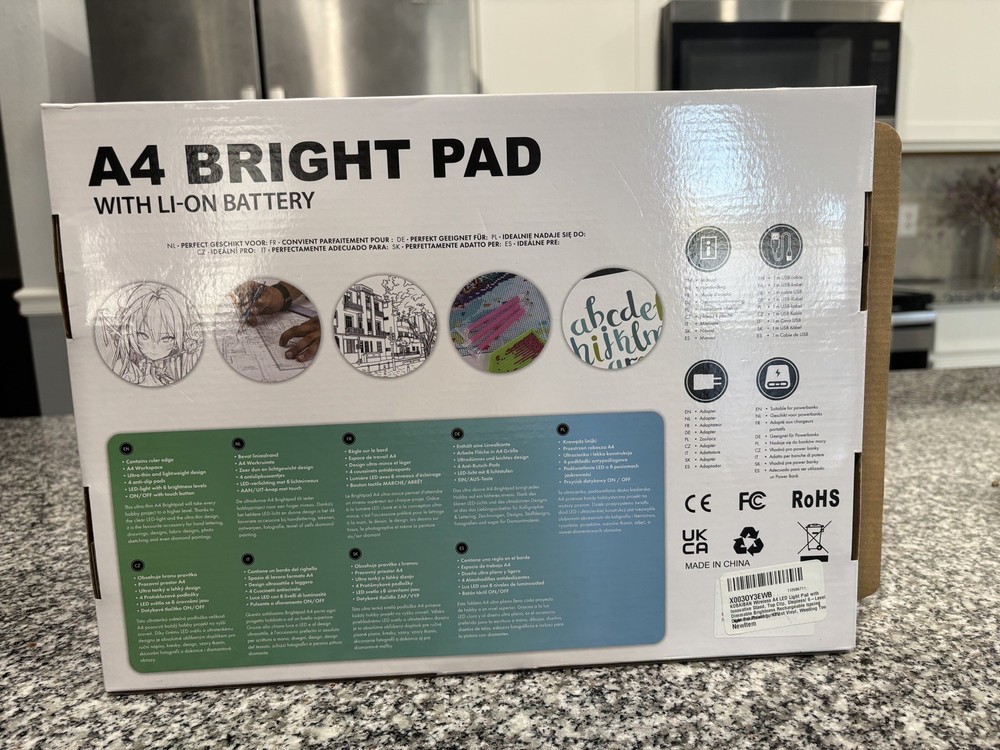 LED A4 Drawing Pad – Slim Wireless Tracing Board!