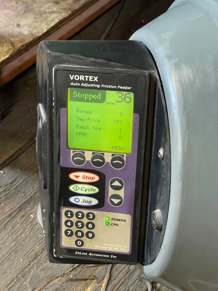 INLINE AUTOMATION VORTEX 1200L AUTO ADJUSTING FRICTION FEEDER
