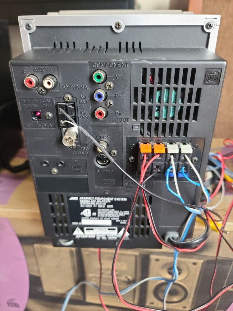 JVC FS-S77B DVD/CD Changer