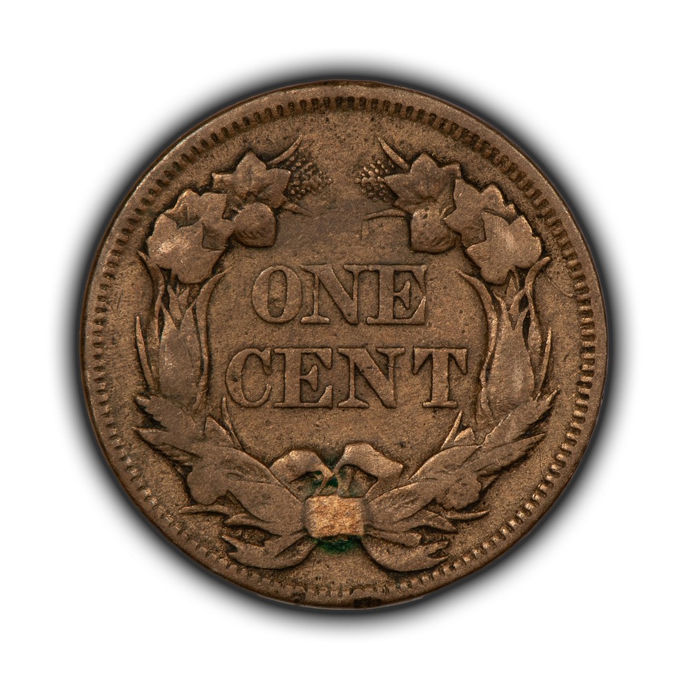 1857 1c Flying Eagle Small Cent - VF - SKU-Y5953