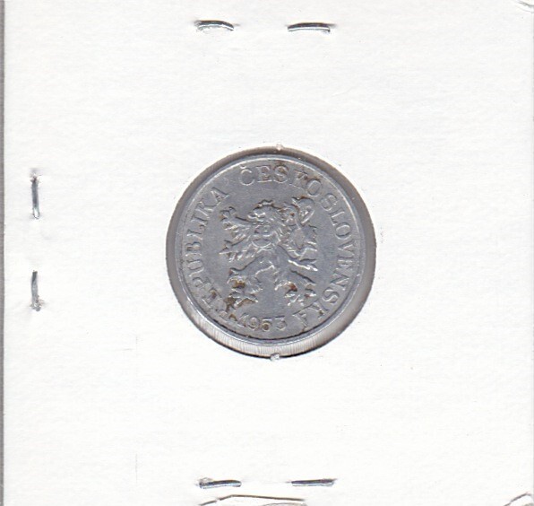 1953 Czechoslovakia 3 Halere