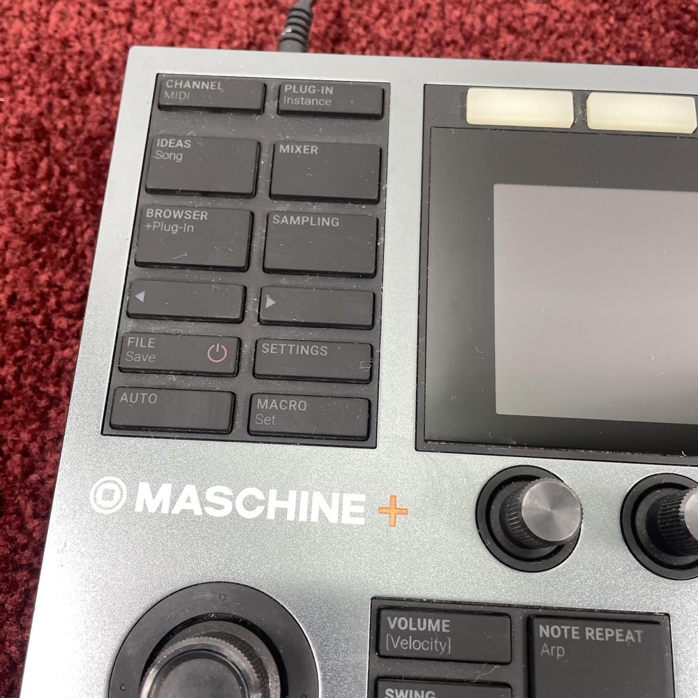 Native Instruments MASCHINE+ Plus HW Standalone Drum Sampler Controller *VIDEO