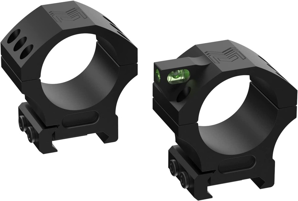 Precision Scope Rings with Integrated Level Bubble | 34 mm Diameter